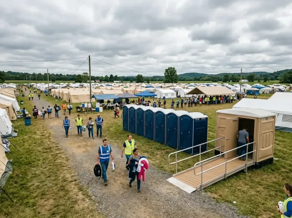 disaster-relief-camp-restrooms-010 — frequently asked questions, Dumpster & Portable Bathrooms Rental in Garnet, CA